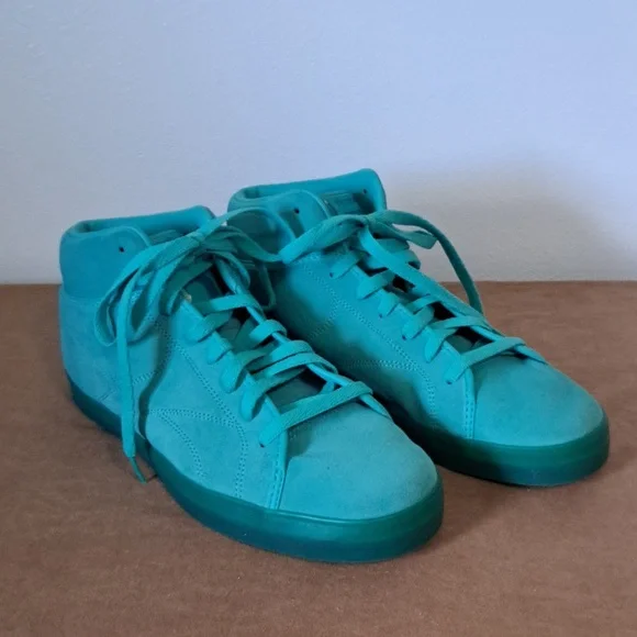 Reebok Shoes Reebok Traww Teal Suede Size High Top Active